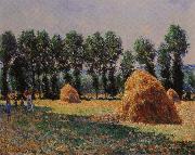 Claude Monet Haystacks at Giverny oil